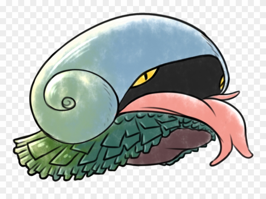 Clam Clipart Limpet - Scaly Foot Gastropod Pokemon - Png Download