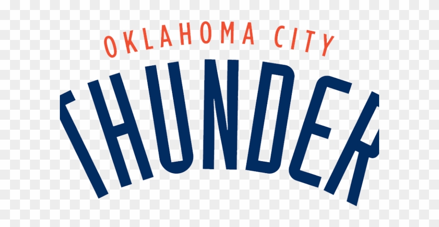 Oklahoma City Thunder Clipart Svg - Oklahoma City Thunder Logo Png Transparent Png