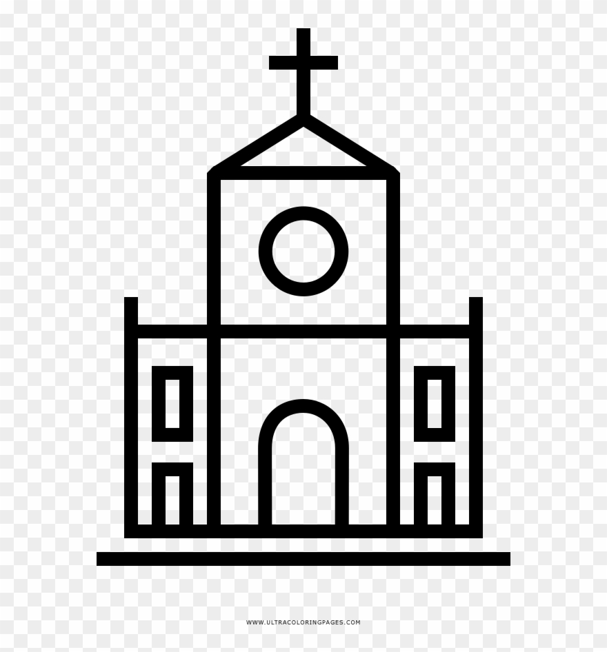 Desenho De Igreja - Church Clipart