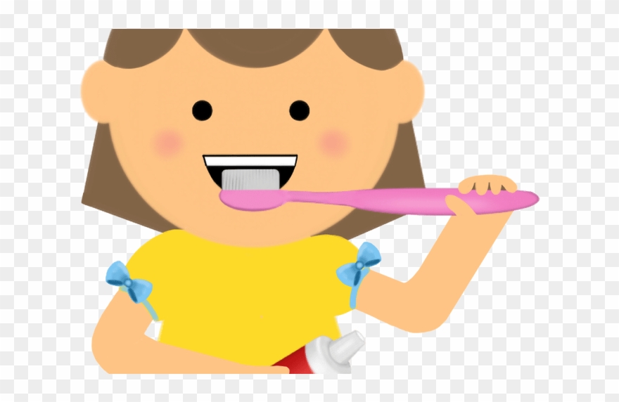 Boy Comb Clip Art Beauty Within Clinic - Girl Brush Teeth Clipart - Png Download