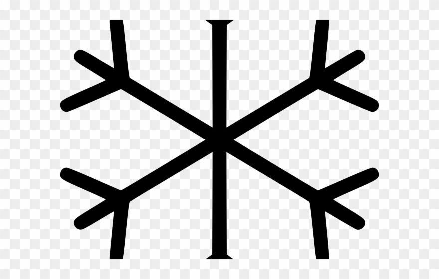 Frost Clipart Flake - Snow Globe Outline - Png Download