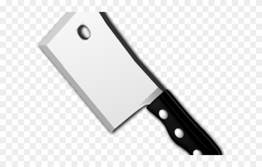 Knife Clipart Meat Cleaver - Cleaver Clipart - Png Download