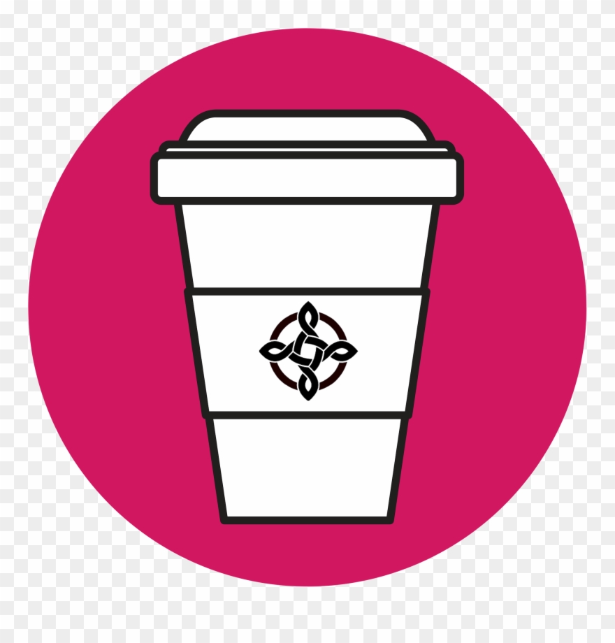 Cav A Coffee Badge “ - Vector Graphics Clipart
