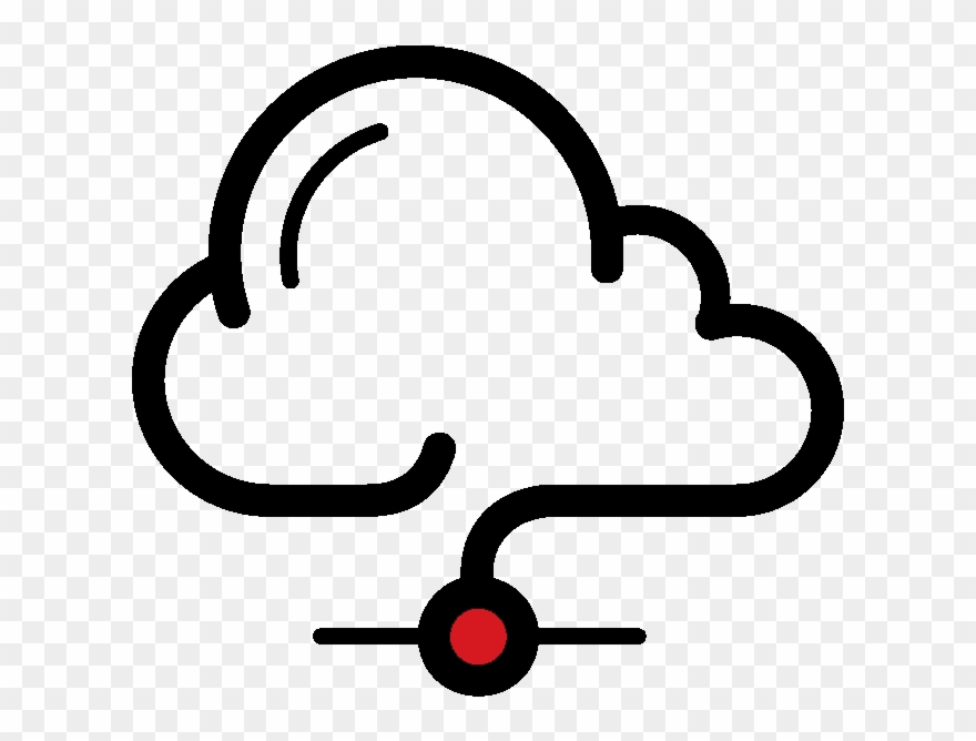 Cloud Backup And Cloud Storage - Cloud Computing Clipart