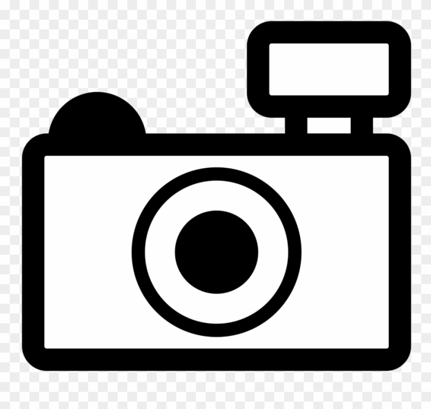 Photographer Clipart Outline - Camera Clipart - Png Download