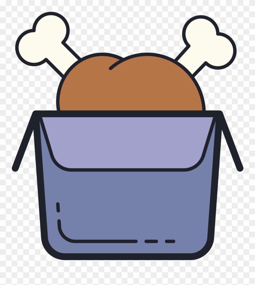 Fried Chicken Icon - Straw Hat Pirates Logo Png Clipart