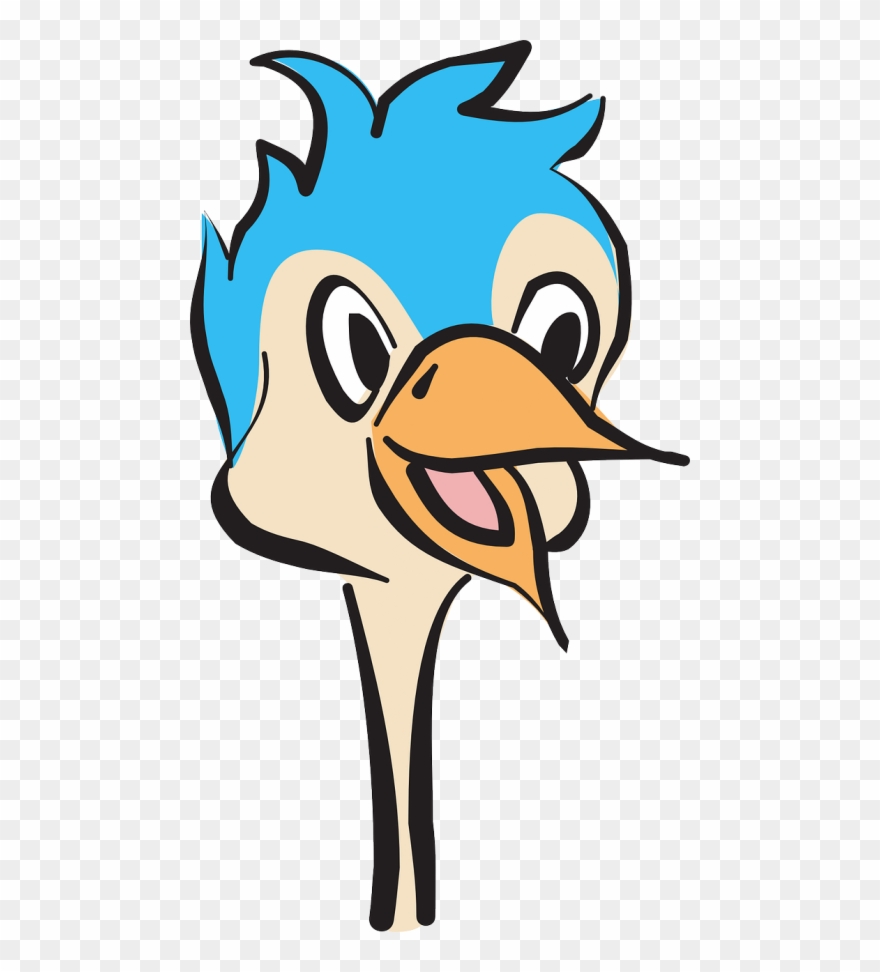 Cabeza De Avestruz Png Clipart