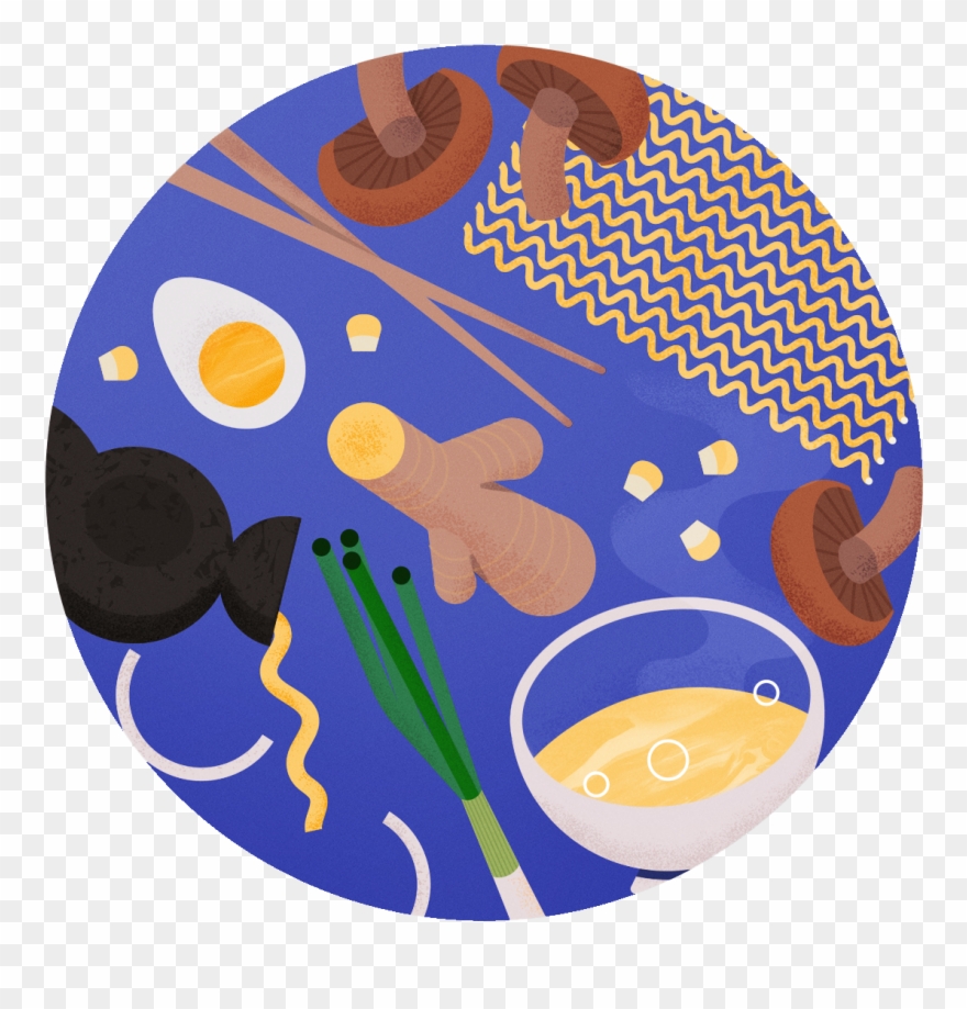 Favourite Food - Illustration Clipart