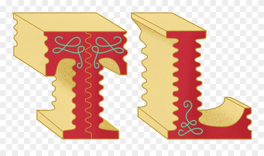 Cookbook Lettering Illustrations - Illustration Clipart