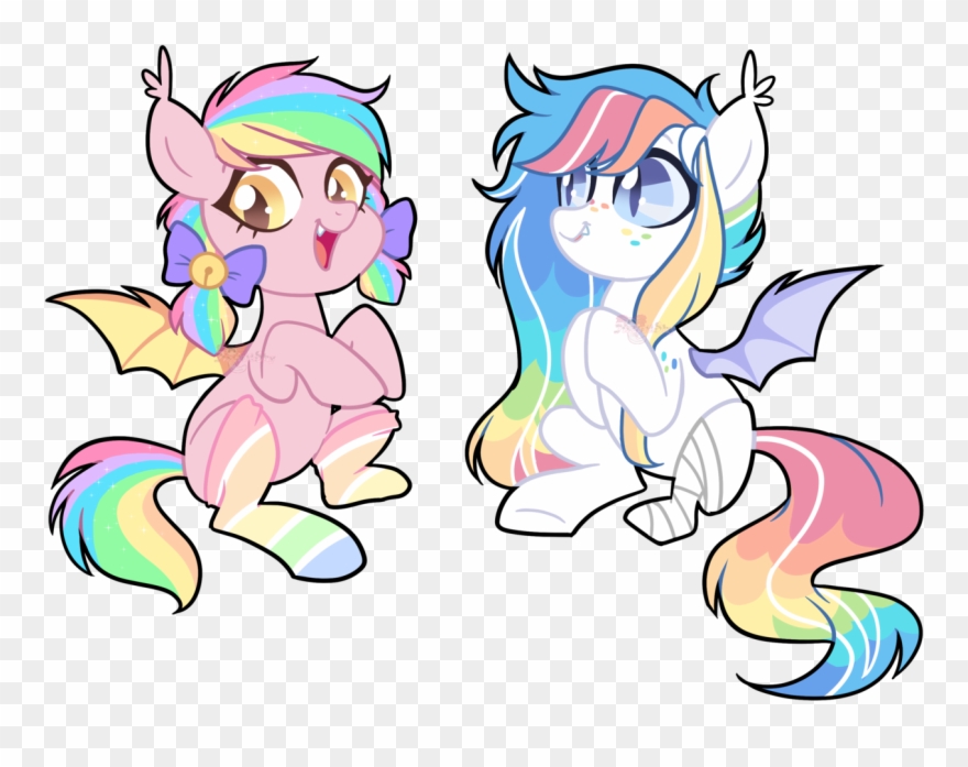 Fluttershysocks, Bandage, Bat Pony, Bat Pony Oc, Bell, - Artist Clipart