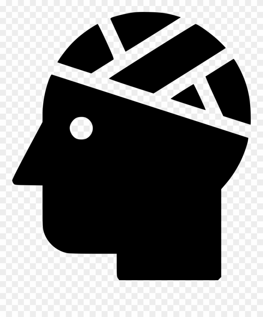 Patient Bandaged Medicine Svg Png Icon Free - Head Injury Icon Clipart