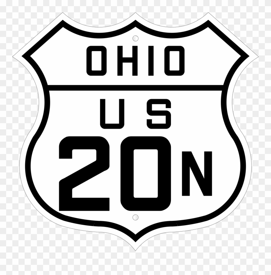 Us 20n Ohio - U.s. Route 66 Clipart