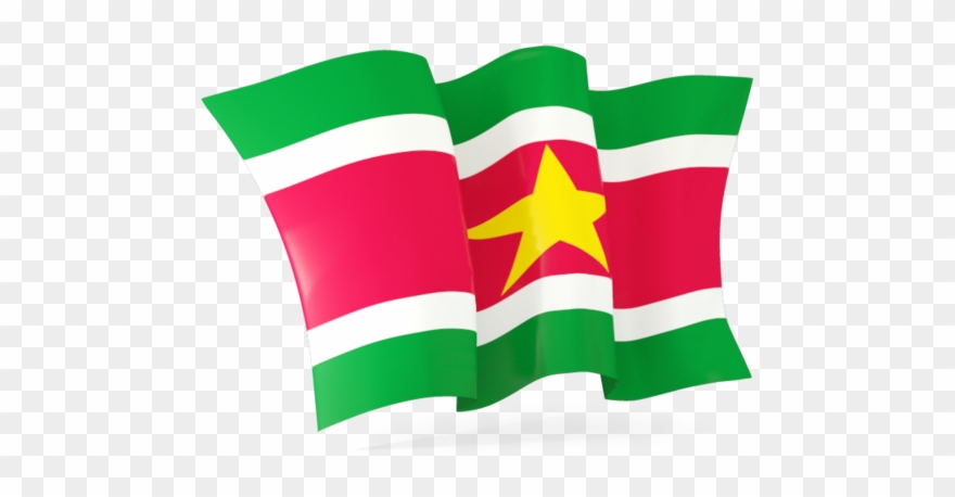 Waving Flag Of Suriname Png Clipart