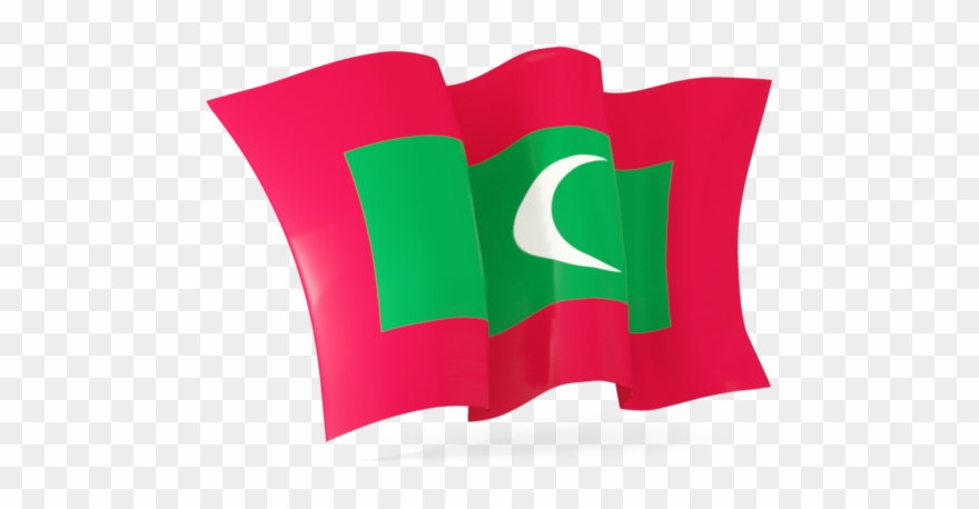 Flags Clipart Maldivian - Maldives National Flag Png Transparent Png