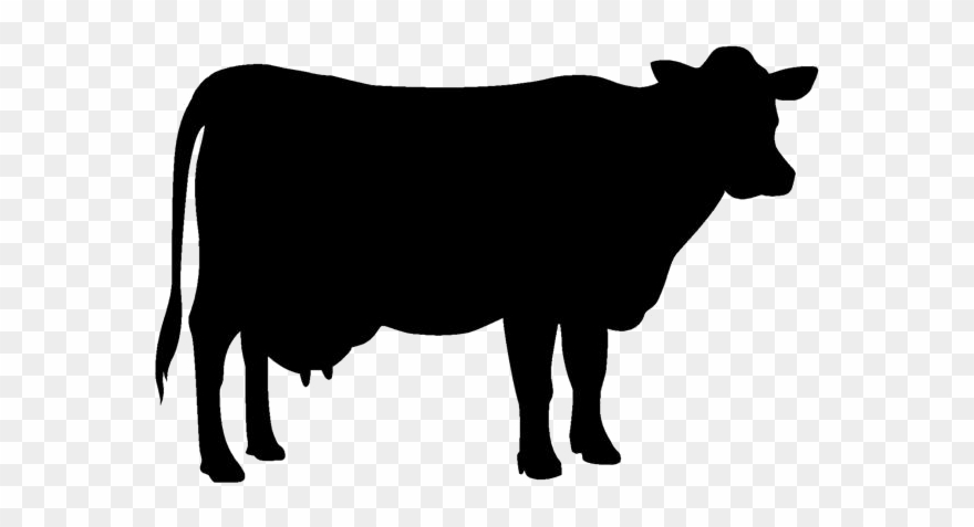 Picture Free Library Dairy Industry Precision Monitoring - Farm Animals Silhouette Clipart