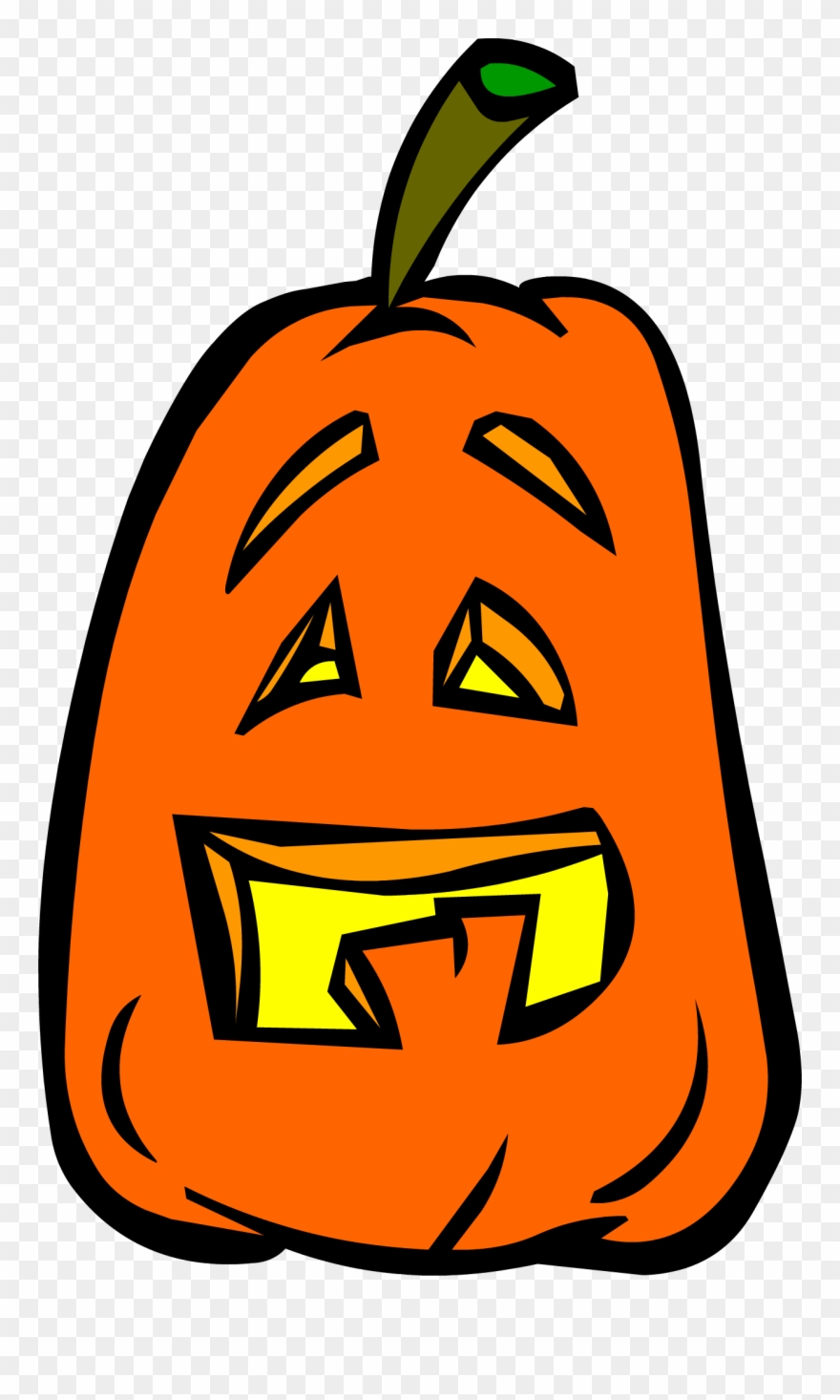 Goofy Jack O Lantern - Goofy Jack O Lanterns Clipart