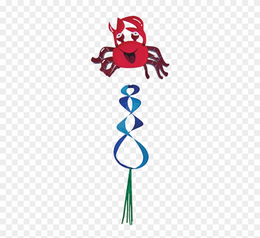 Crab Theme Twister - Illustration Clipart