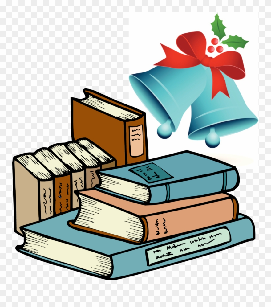 Holiday Caroling- The Carol Of The Overdues - Transparent Books Clip Art - Png Download