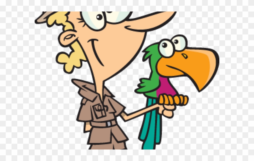 Archaeologist Clipart Zoologist - Guardia De Zoologico Dibujo - Png Download