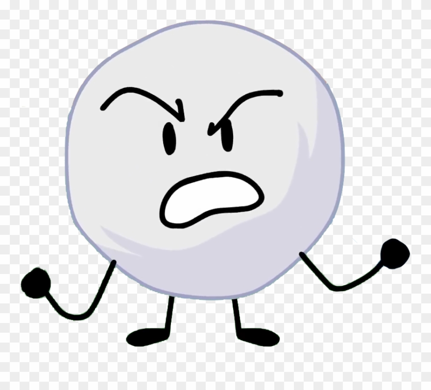 Snowball In Bfb 11 - Snowball Bfb Clipart