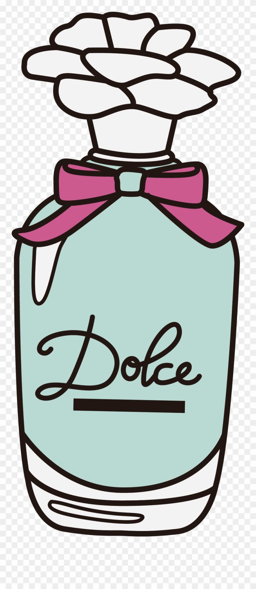 Perufme Clipart Egg - Vector Lọ Nước Hoa - Png Download