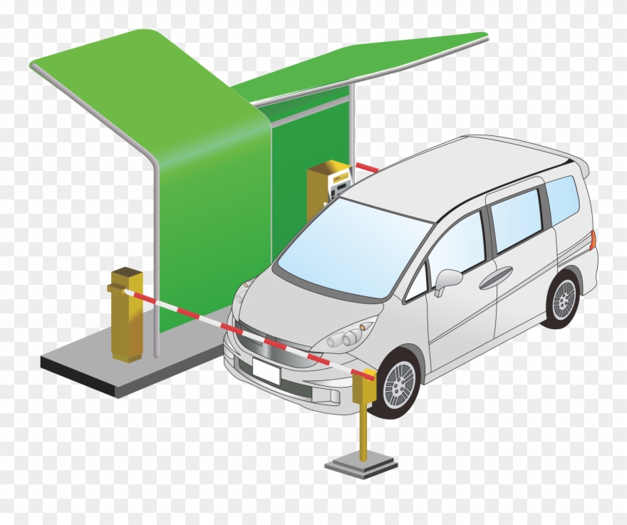 Big Image - Toll Gate Clip Art - Png Download