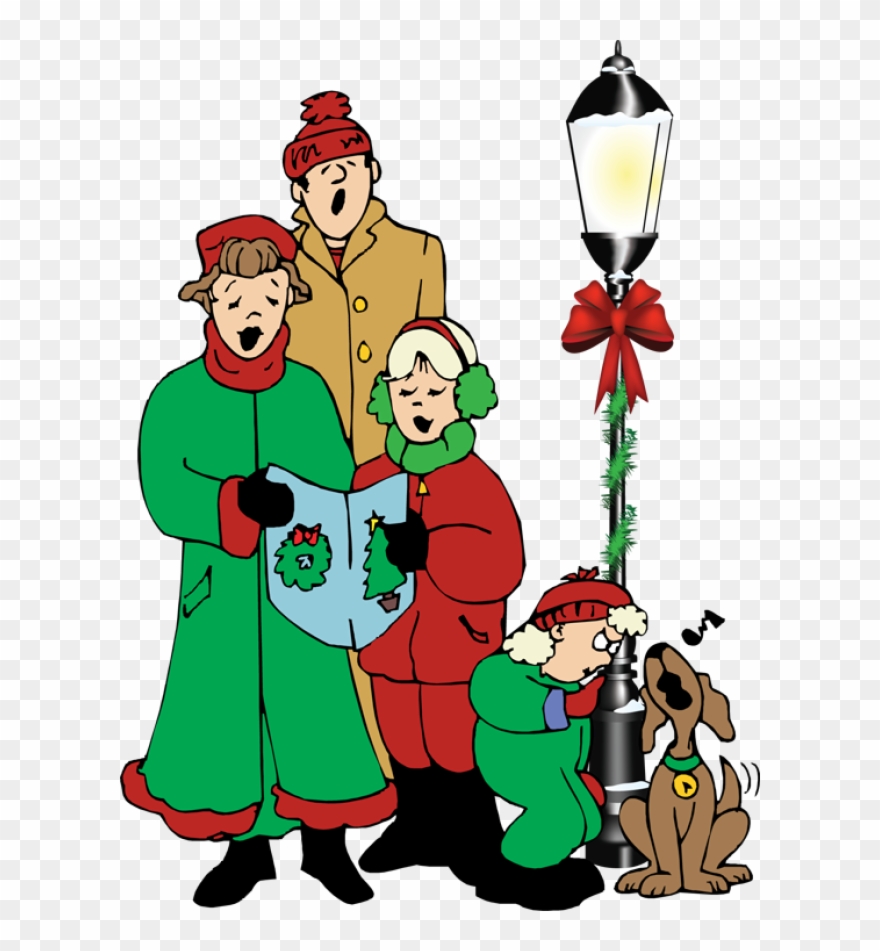 Family Singing Carolspng Dixie Allan - Christmas Clipart