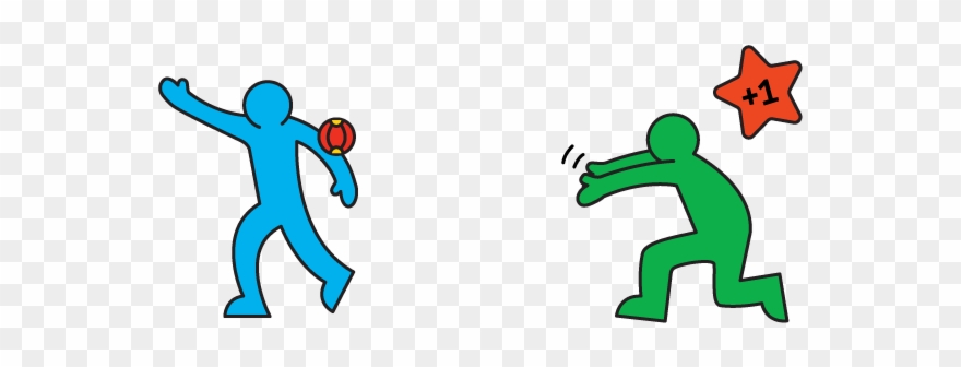 Belle And Beast's Snowball Fight - Snowball Fight Clipart