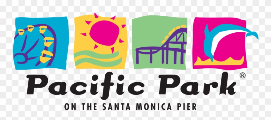 Pacific Park Santa Monica Logo Clipart