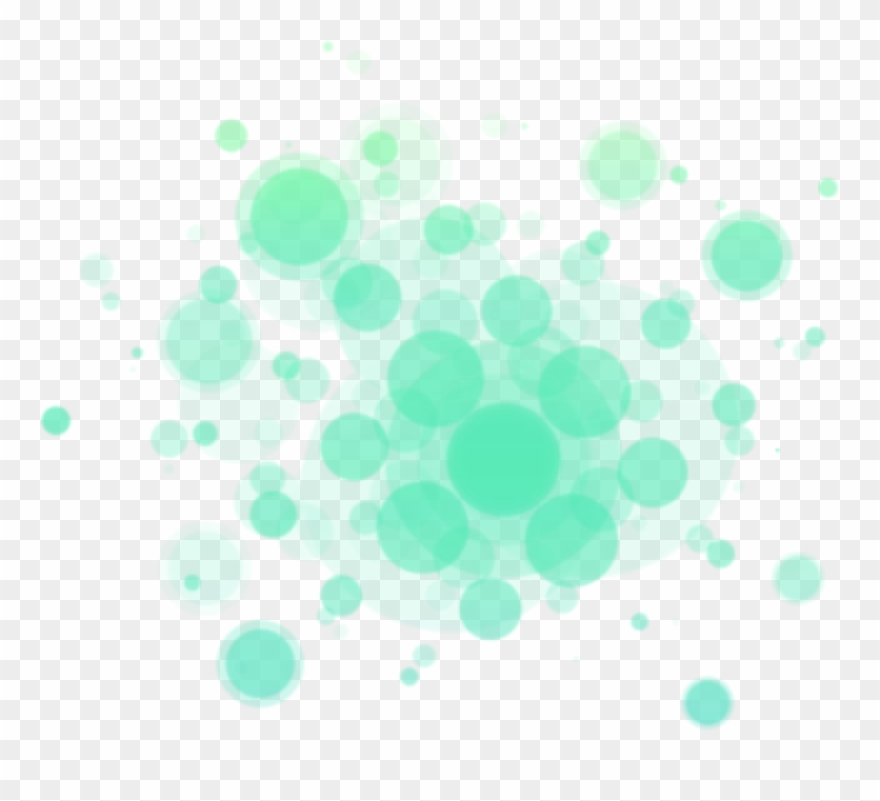 Clipart Black And White Stock Bokeh Transparent Green - Transparent Green Bokeh Png