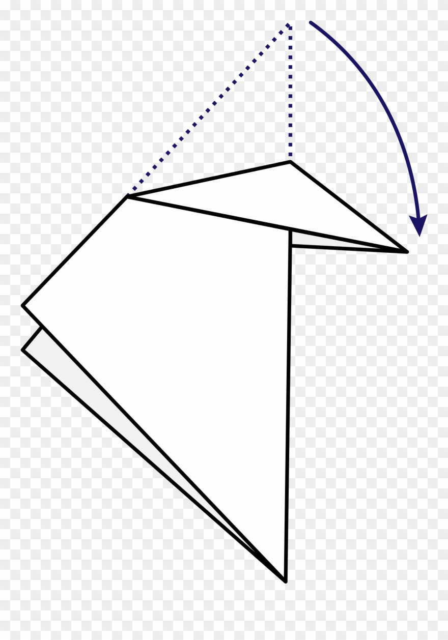 Open - Outside Reverse Fold Clipart