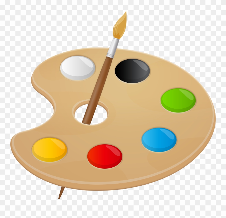 Art Palette Clip Art - Png Download