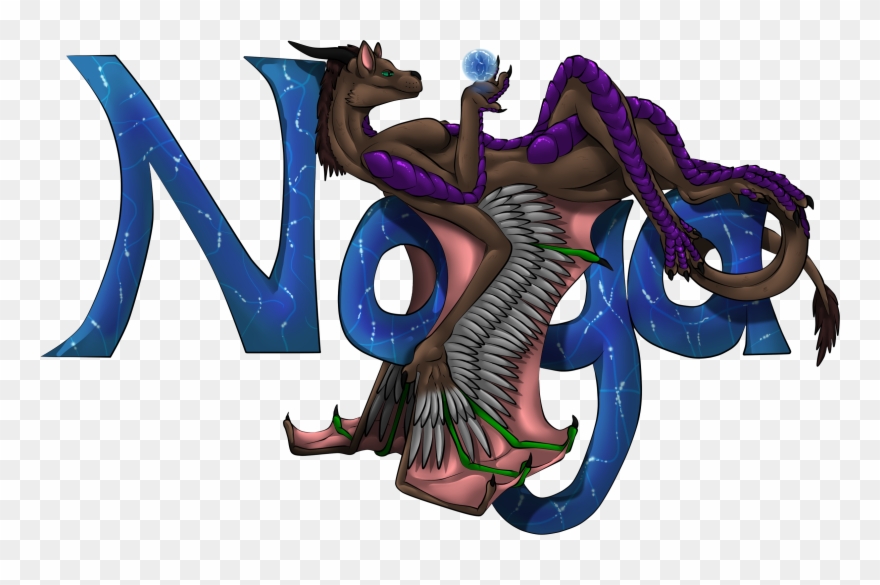 [comm] Naga Nametag - Illustration Clipart