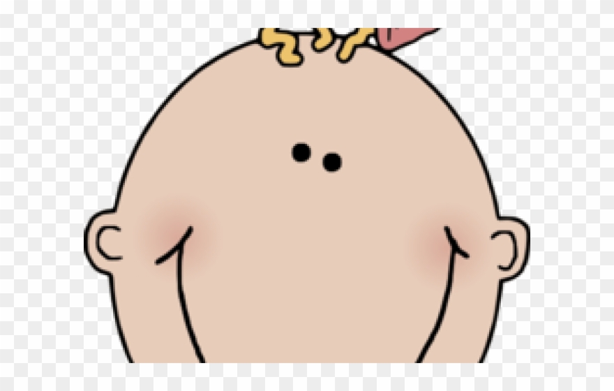 Baby Face Clipart - Baby Girl Clip Art - Png Download