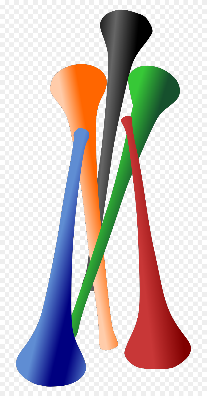 Big Image - Vuvuzelas Png Clipart