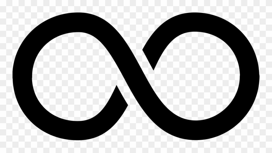 Infinity Filled Icon - Infinite Svg Clipart