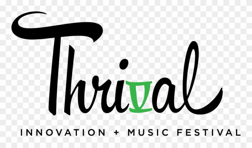 Festival Partner - Thrival Festival Logo Clipart
