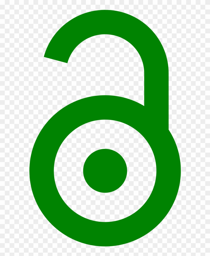 Free To Read Lock - Green Open Access Logo Clipart