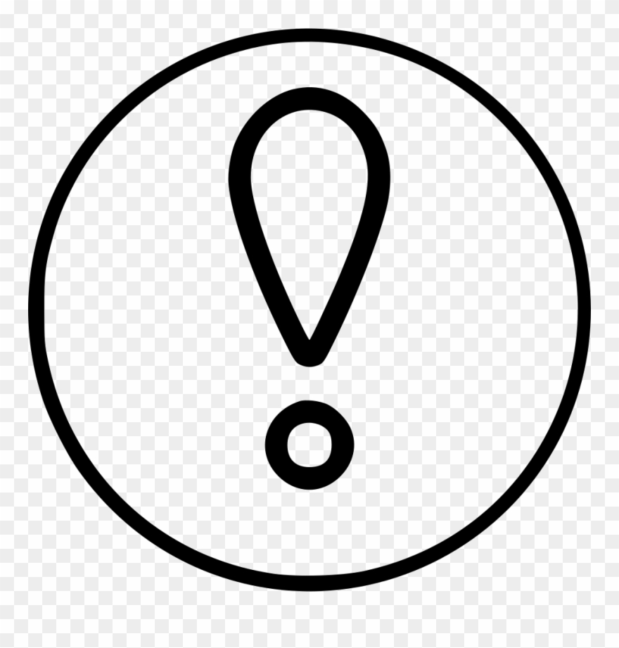 Alert Attention Circle Error Exclamation Important - Important Icon Png Clipart