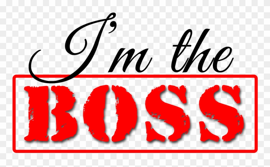 I'm The Boss Custom Photo Coffee Mug - Pass Clipart - Png Download