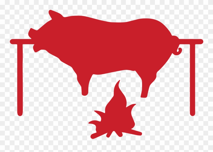 Meat On A Spit Clipart
