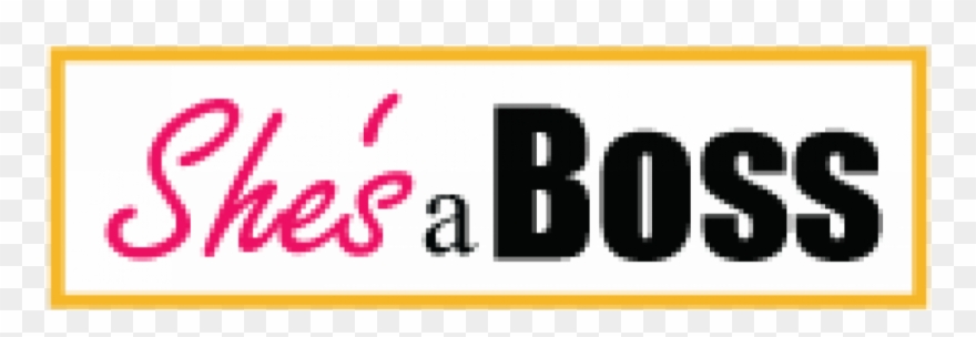 She Is A Boss Clipart