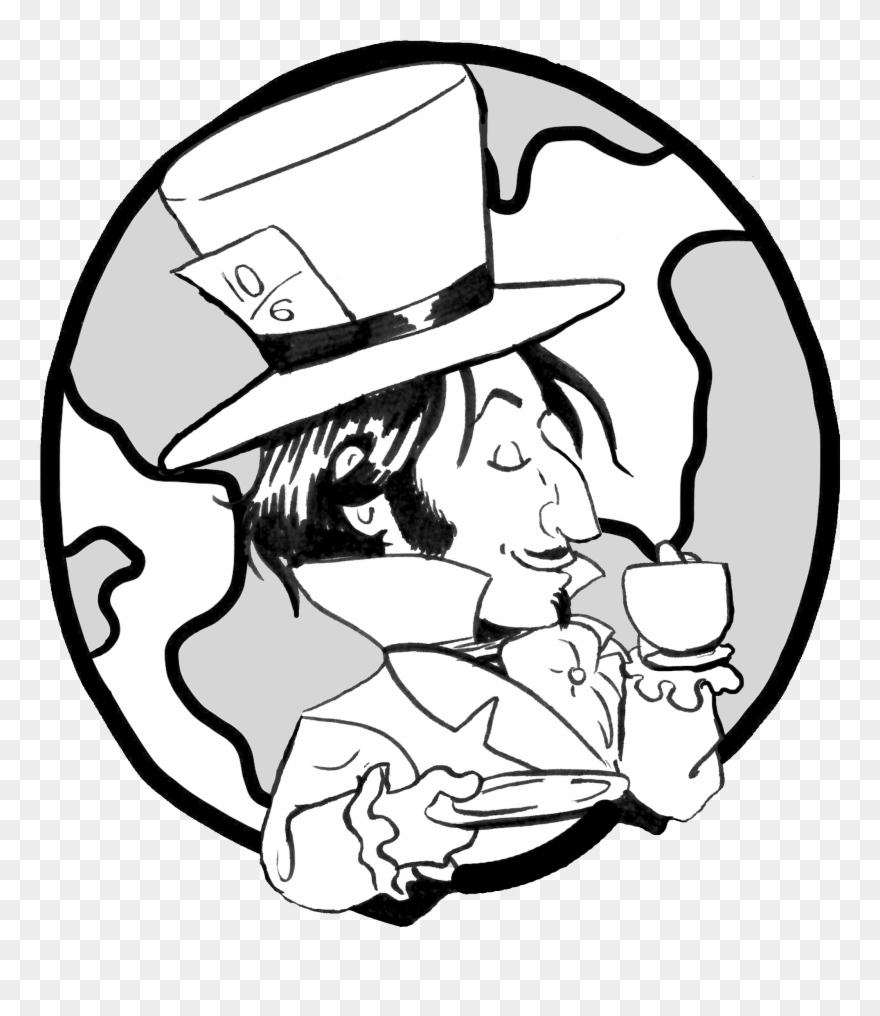 Creator Of Mad Hatter - Author Clipart