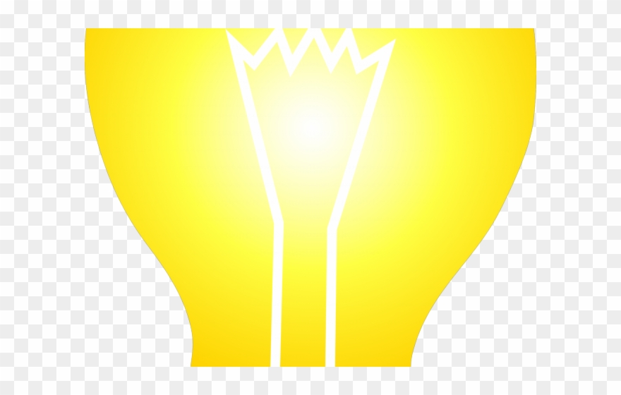Idea Clipart Lighting Bulb - Incandescent Light Bulb - Png Download