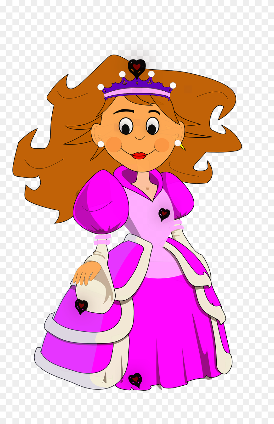 Širdžių - Queen Png Images Cartoon Clipart