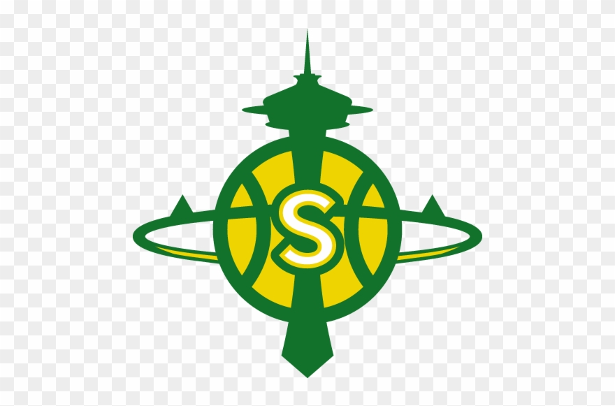 Hd Top - Seattle Sonics Logo Transparent Clipart