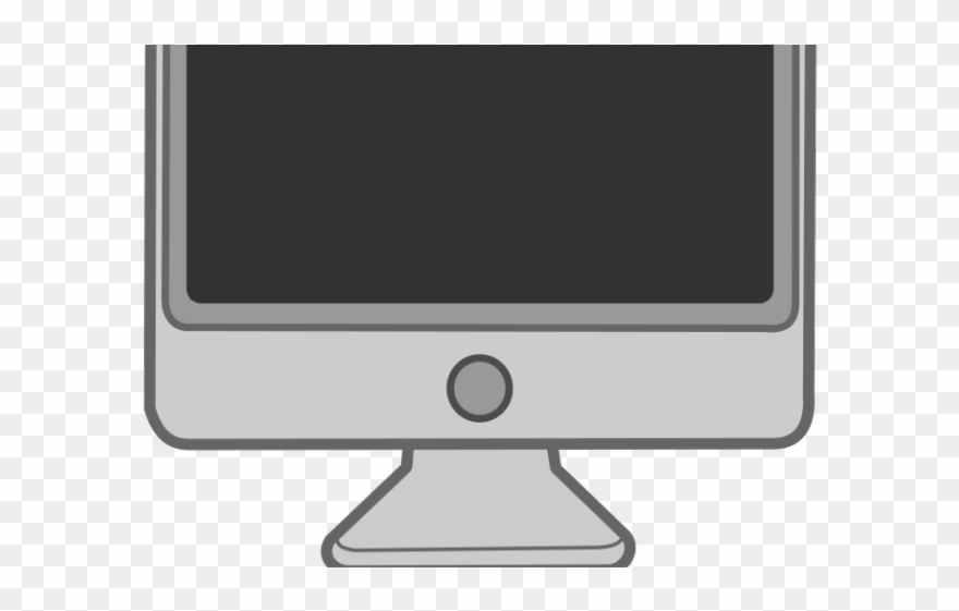 Monitor Clipart Old Fashioned - Clip Art - Png Download