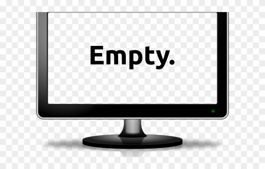 Pc Clipart Keyboard - Clipart Computer Monitor - Png Download