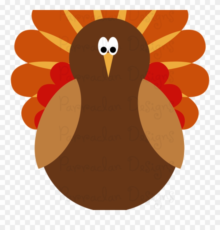 Turkey Clip Art Free Pig Clipart Hatenylo - Cute Turkey Clip Art - Png Download