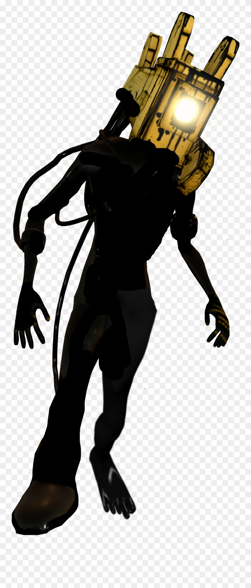 Alpha/prototype - Bendy And The Ink Machine Projectionist Clipart